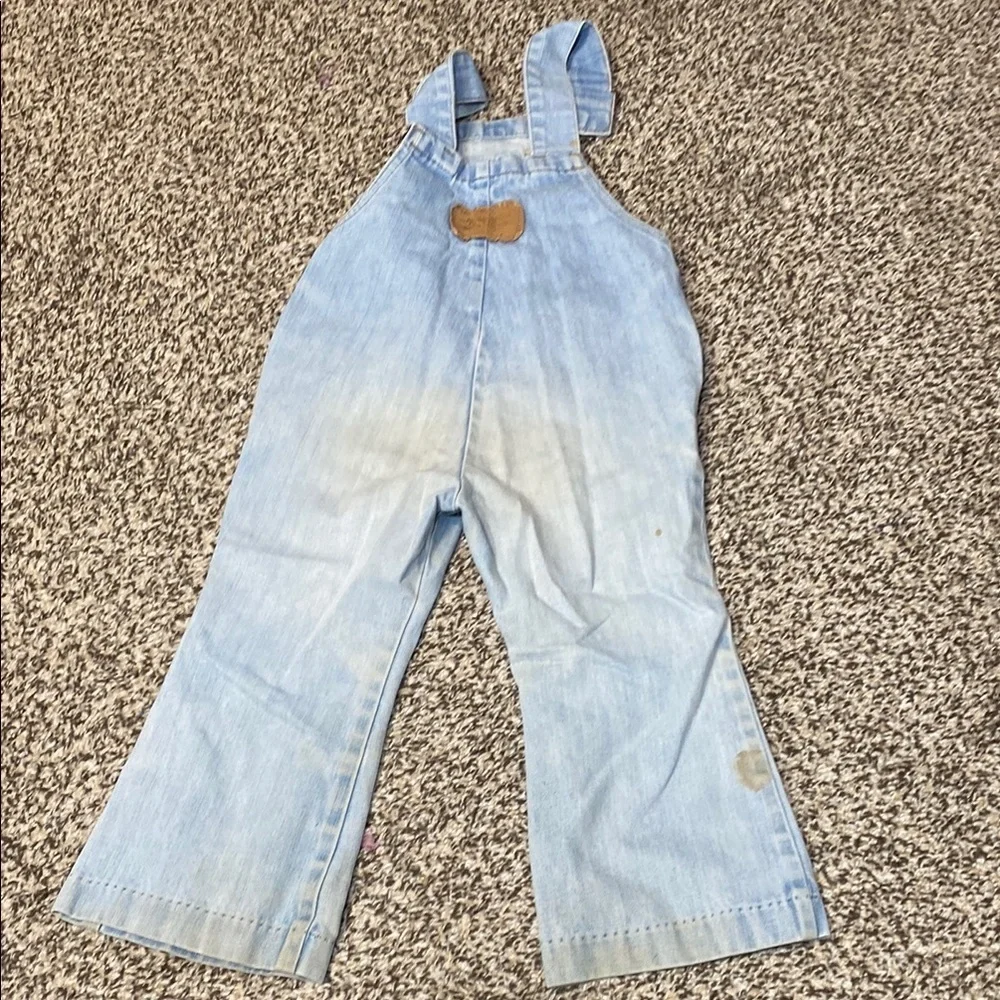 Vintage Levi's Blue Denim Overalls Classic Style